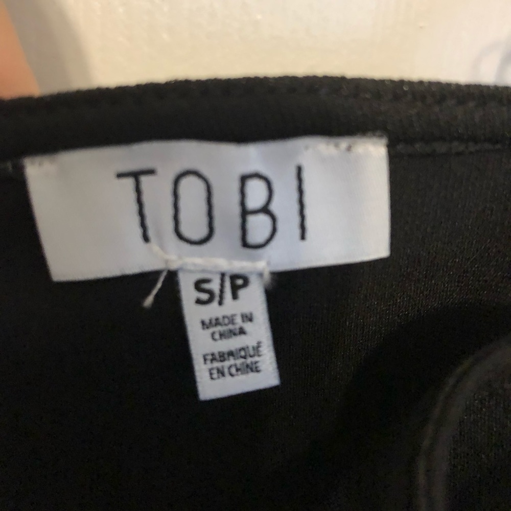 Tobi Black Bodycon Dress - Picture 8 of 8